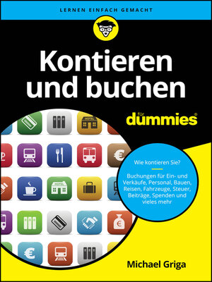 cover image of Kontieren und buchen für Dummies